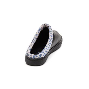 Pantufa Rubra Chinelo Feminino Couro E Soft 17f Preto