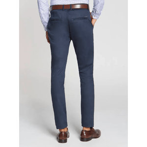 Calça Docthos Fit Sarja Bolso Faca Easy 110017 Marinho