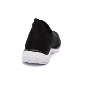 Tênis Via Vip Sem Cadarço Juvenil Menino Lycra Vv9516m Preto