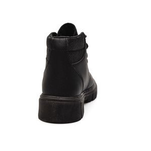 Bota Via Vip Coturno Infantil Menina Vv5605 Preto