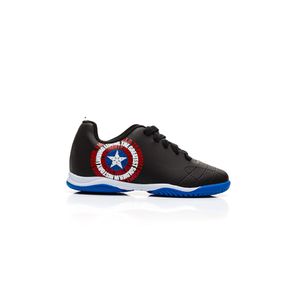 Chuteira Dray Futsal  Infantil Menino Marvel 4086-1015 Preto
