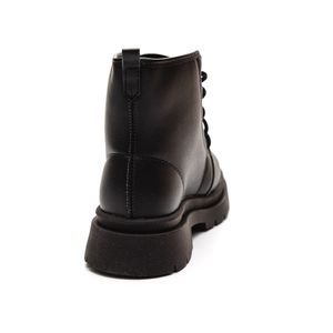 Bota Molekinha Coturno Juvenil Menina Em Napa 2182.100 Preto