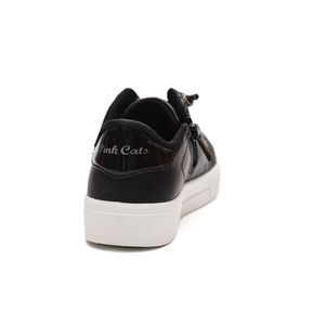 Tênis Pink Cats Casual Infantil Menina Strass V4132 Preto