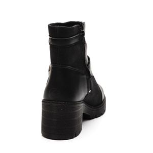 Bota Mississipi Coturno Feminino Zíper Ma083 Preto