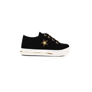 Tênis Sophia Almeida Casual Juvenil Menina Nobuck 633e1 Preto