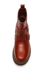 Bota-Cravo-E-Canela-Coturno-Feminino-Em-Couro-Com-Fivelas-3121.1224-Marrom