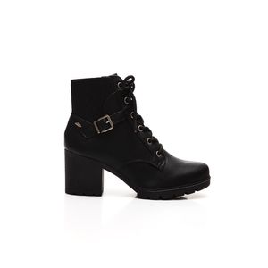 Bota Dakota De Cano Curto Feminina Fivela G9541-01 Preto