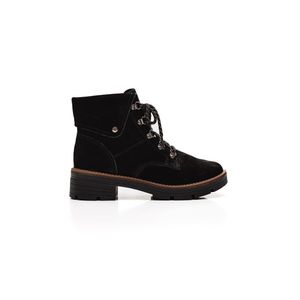 Bota Dakota Coturno De Couro Feminina Da131-01 Preto