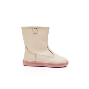 Bota Molekinha Infantil Menina 2127.217 Off-White