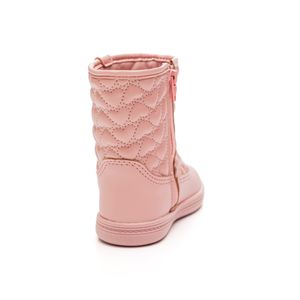 Bota Molekinha Infantil Menina  2127.218 Rosa