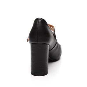 Sapato Vizzano De Salto Bloco Feminino 1428.102 Preto