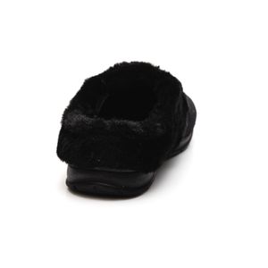 Pantufa Pegada Chinelo Feminino Lã 266006 Preto