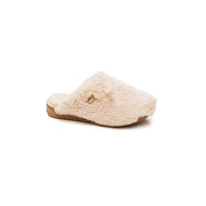 Pantufa Pegada Chinelo Feminino Têxtil 266007 Off-White
