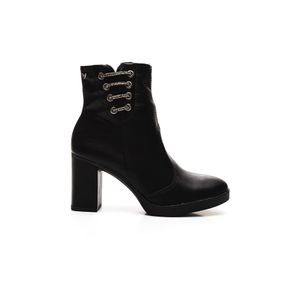 Bota Mississipi Cano Médio Feminina Zíper Ma731 Preto
