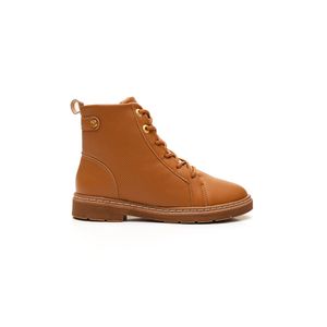 Bota Modare Coturno Feminino Zíper 7081.103 Caramelo