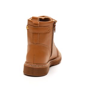 Bota Modare Coturno Feminino Zíper 7081.103 Caramelo