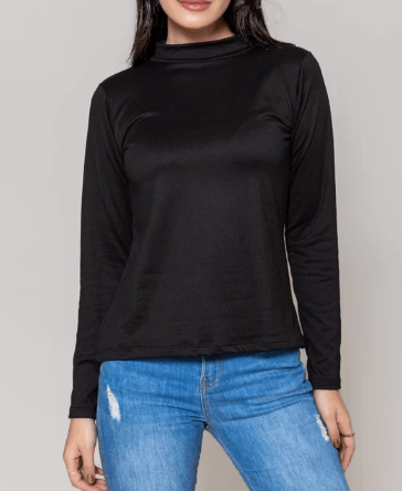 Blusa-Cha-De-Mel-Feminina-Viscolycra-Gola-Alta-Monga-Longa-773-Preto