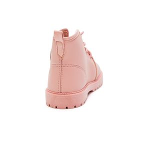 Bota Molekinha Coturno Infantil Menina Cadarço 2126.525 Rosa