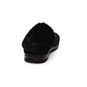 Pantufa Pegada Feminina Acolchoada Slip 266002-05 Preto