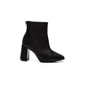 Bota Vizzano Cano Curto Feminina  Salto Bloco 3085.100 Preto