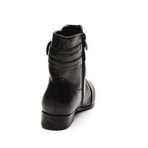 Bota Mooncity Cano Médio Feminina Zíper 72322 Preto