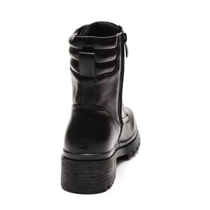 Bota Mooncity Coturno Feminino Zíper 72285 Preto
