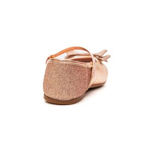 Sapatilha Molekinha Infantil Menina Com Brilho 2106.1043 Cobre
