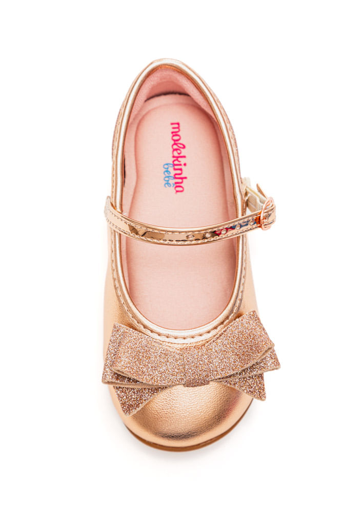 Sapatilha-Molekinha-Casual-Infantil-Menina-Cobre