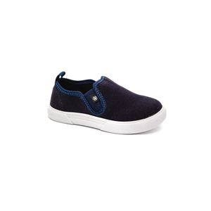 Tênis Molekinho Slip On Infantil Menino Em Camurça 2136.161 Marinho