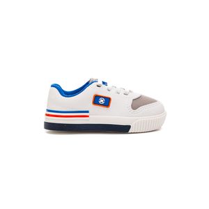 Tênis Molekinho Infantil Menino Cadarço Elastioco 2615.119 Branco