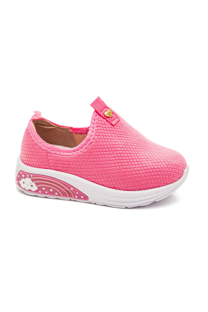 Tenis Molekinha 2731.100.25730' Rosa