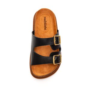 Chinelo Molekinha Birken Infantil Menina 2357.103 Preto