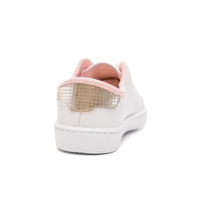 Tênis Molekinha Infantil Menina Em Napa  2574.102 Branco