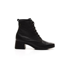 Bota Pegada Feminina Em Couro  Pisa 282305 Preto
