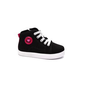 Tênis Molekinha Casual Infantil Menina 2118.578 Preto