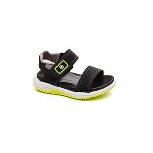 Sandália Molekinho Papete Infantil Menino 2629-102 Preto