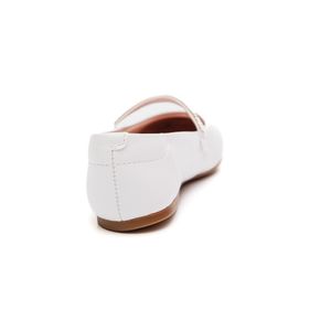 Sapatilha Molekinha Boneca Infantil Menina Strass 2548 Branco