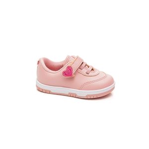 Tênis Molekinha Casual Infantil Menina Velcro 2728.103 Rosa