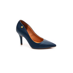 Sapato Vizzano Scarpin Feminino Salto Alto 1184.1101 Marinho