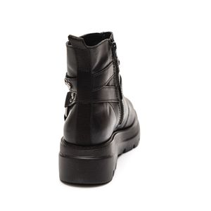 Bota Bottero Coturno Feminino Couro Napoli  361403 Preto