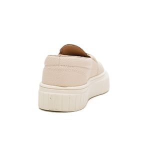 Tênis Yoá Slip - On Feminino Sola Caixa Alta 03-410 Off-White
