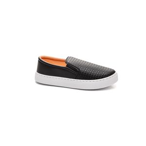 Tênis Yoá Slip - On Feminino Napa S17021 Preto