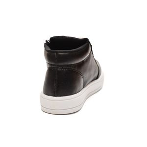 Tênis Doce Pé Infantil Menino Com Zíper 37005-07 Preto