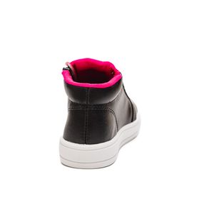 Tênis Doce Pé Infantil Menina Com Zíper 37005-072 Preto