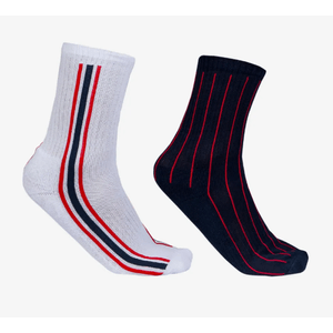Kit Meia Fila 2 Pares Legacy Unissex F23l00315-1826 Branco