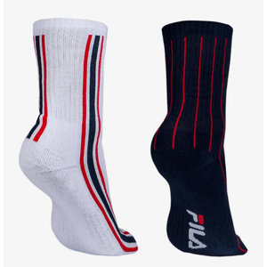 Kit Meia Fila 2 Pares Legacy Unissex F23l00315-1826 Branco
