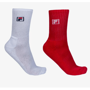 Kit Meia Fila 2 Pares F-Box Color - Unissex F23l00310-163 Branco