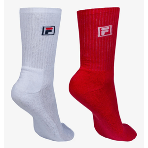 Kit Meia Fila 2 Pares F-Box Color - Unissex F23l00310-163 Branco
