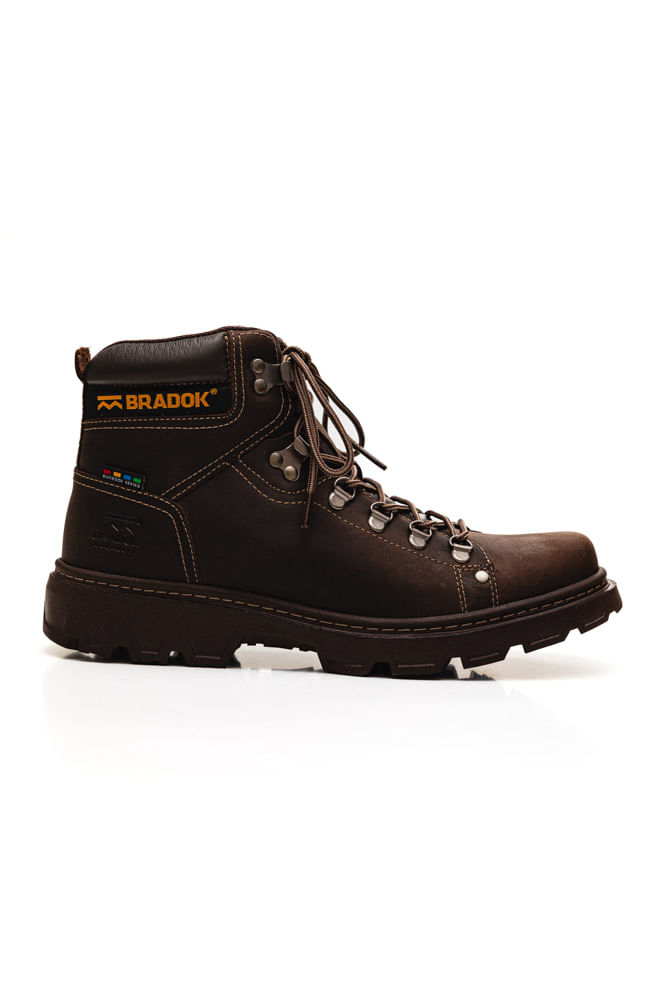 Bota Bradok Work Masculina Montana Brown Mtn6833-002 Marrom