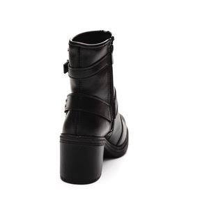 Bota Dakota Cano Médio Feminina Salto Largo Da131 Preto